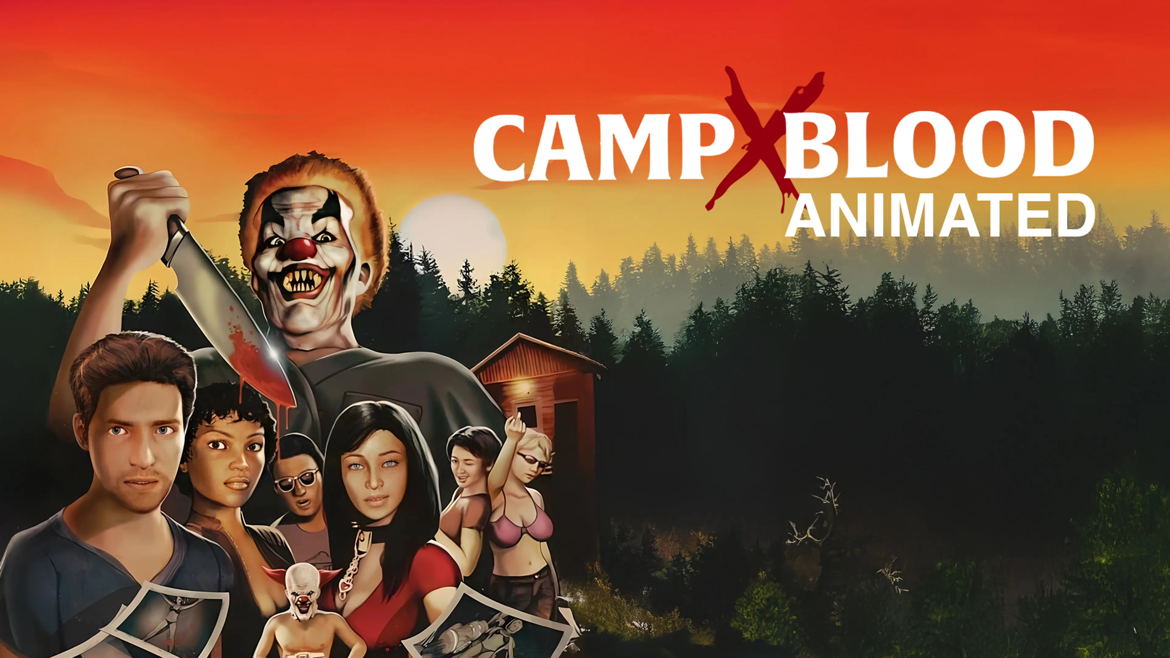 Camp Blood X: Animated poster